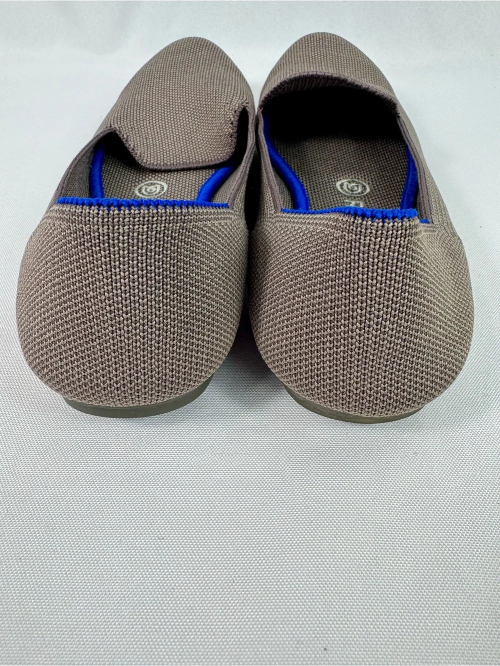 Rothy’s Khaki Round Toe Knit Women’s Ballet Flats Size 8
